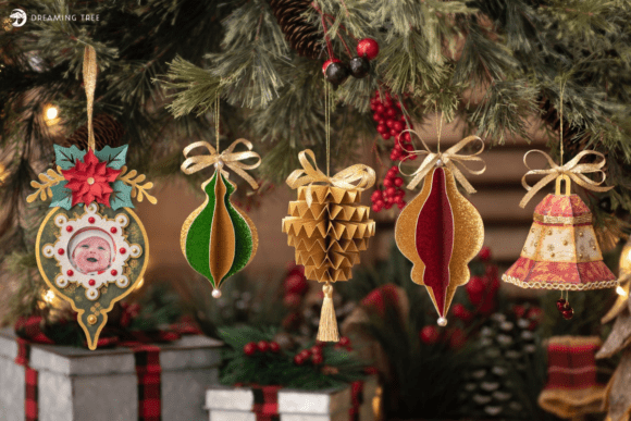 Download Festive Ornaments SVG Bundle - Svg bundle Collection