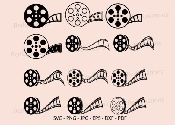 Download Film Strip Svg Bundle, Film Reel, Movie - Svg bundle Collection