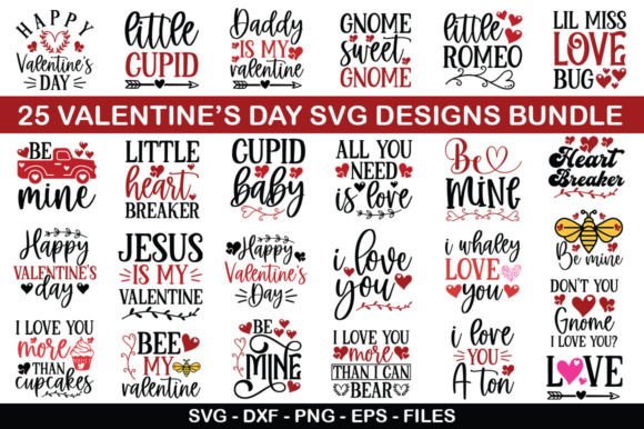 Download Valentine's SVG Bundle - Svg bundle Collection