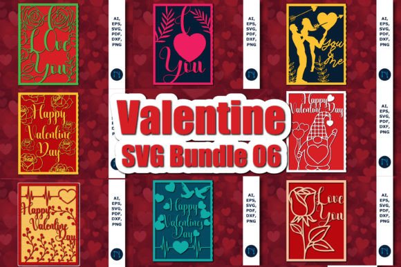Download Cricut Valentine’s Gift Card SVG Bundle - Svg bundle Collection