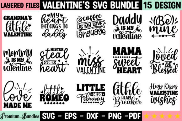 Download Valentine's SVG Bundle - Svg bundle Collection